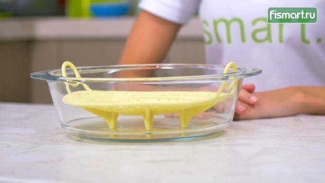 Вставка-пароварка/экран для защиты от брызг Fissman видеообзор (7547) | Fismart.ru смотреть онлайн