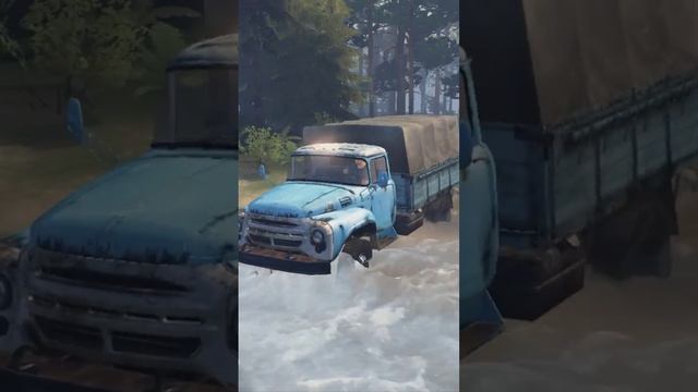 зил 130 в игре spintires