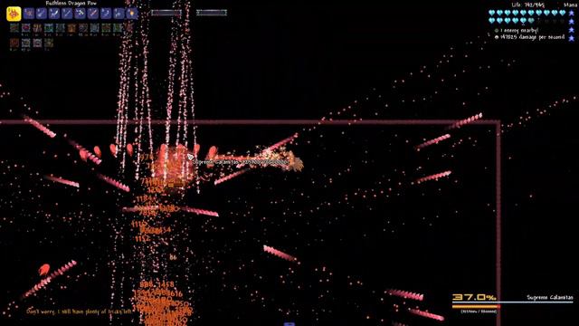 Terraria Calamity Mod v1.4.3.1 Death Mode Supreme Calamitas (Melee w/ Dragon Pow) смотреть онлайн