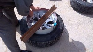 Покраска диска не снимая резины
