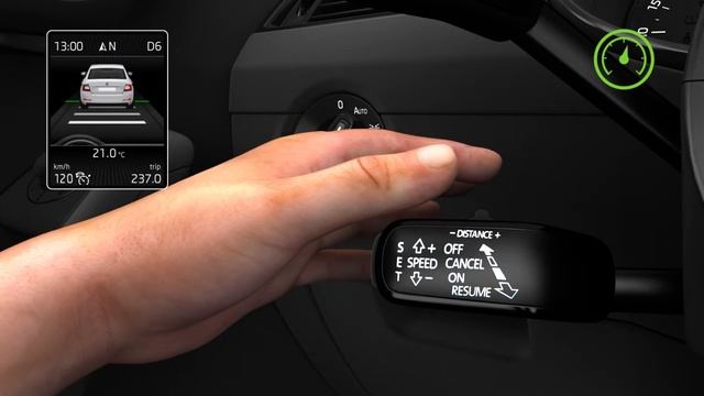 Адаптивный круиз контроль. Skoda смотреть онлайн