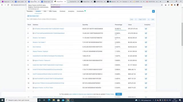 Alpaca Finance (ALPACA)/ Альпака обзор криптомонеты