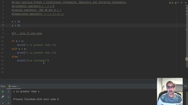 Earn better with Python Crash Learning Learn Python Operators, Conditional Statements and Loops