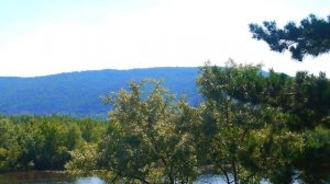 Самара. Царевщина. Вид в сторону села Ширяево с базы отдыха Солнечный берег.