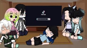 рякция фф "Любовь ето страная штука"на ориг    шип(Обанай/Муичиро, Санеми/Иноске, Мицури/Шинобу