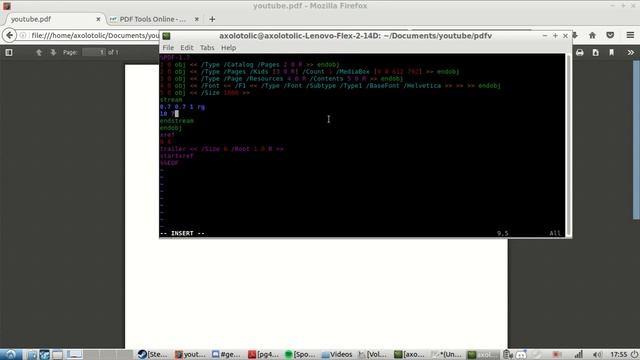 How To Create A PDF From Scratch in a Text Editor. смотреть онлайн