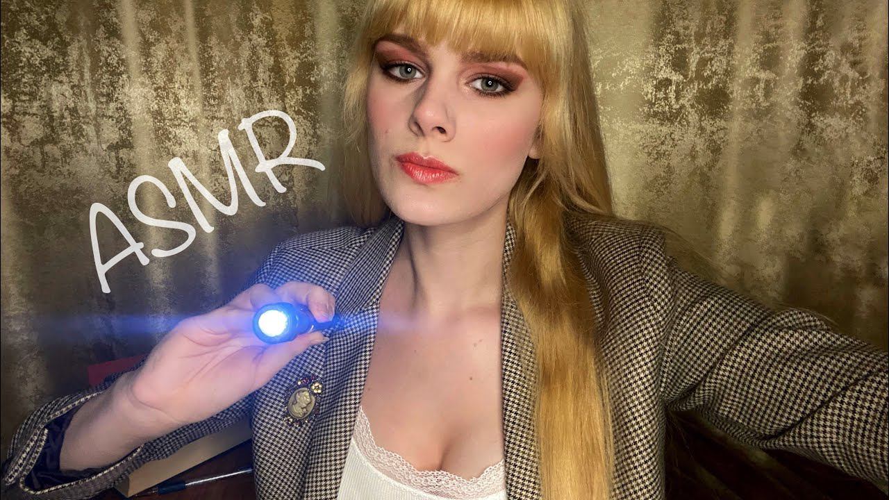 АСМР, ASMR😊 ПОЛНОЕ ОБСЛЕДОВАНИЕ ТВОИХ РЕФЛЕКСОВ😊СЛЕДУЙ МОИМ УКАЗАНИЯМ😏МЕДИЦИНСКИЙ ОСМОТР