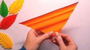 Как сделать ЛИСТ из бумаги ?