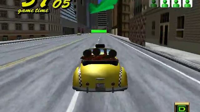 Прохождение Crazy Taxi 2 серия 3 (Супер пирамидка) смотреть онлайн