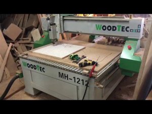 Фрезерно-гравировальный станок с ЧПУ WoodTec MH 1212 ч.1