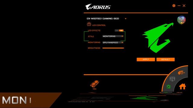 How to use AORUS Graphics Engine
