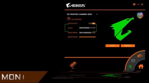 How to use AORUS Graphics Engine