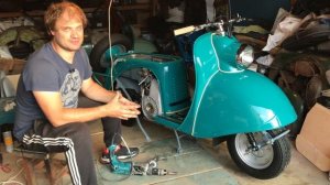 Мотороллер тула Т200 запуск после пожара проблема с ЦПГ (Реставрация Т200К)