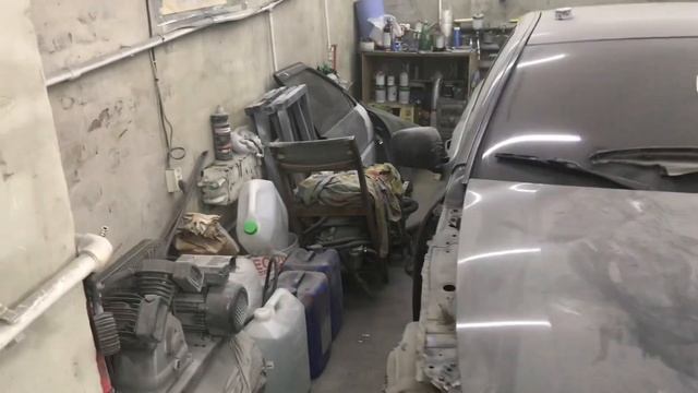 Toyota Carib. Окрасочные работы.