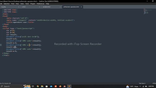 How to use arithmetic operators in java script language | #codewithharry | #coding | #codingnepal