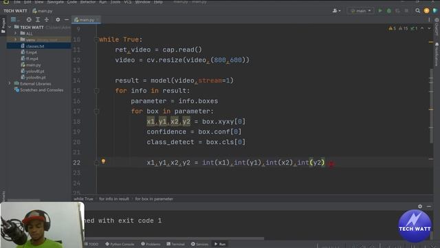HOW TO USE YOLOv8 in Your IDE.#computervision #ai #machinelearning #tech #opencvpython