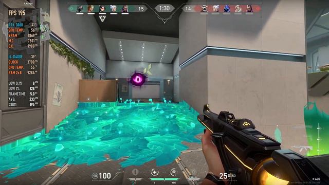 Valorant Gameplay (Max Settings) - RTX 3060 + i5 11400 [ 250+ FPS ] смотреть онлайн