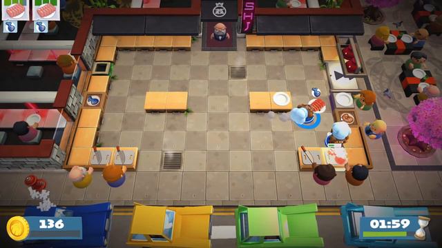 Overcooked! 2 - Gameplay 2021 PC HD