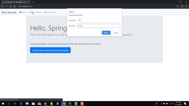 [Spring Boot Security] #12 Configure Role Based Authorization смотреть онлайн