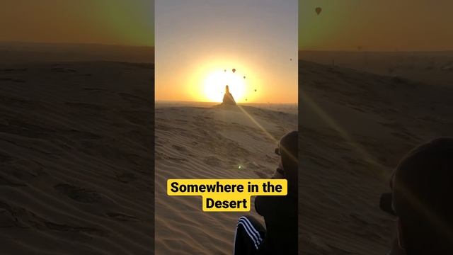 Morning photo session with Nittin… #photography #dubai #hotairballoon