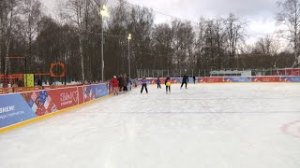 Вход на каток в Наташинском парке только по записи. 18.01.2022