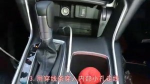 Installation Video QI Wireless USB charger Car Charger for  Honda Accord 10 series 2016-2018