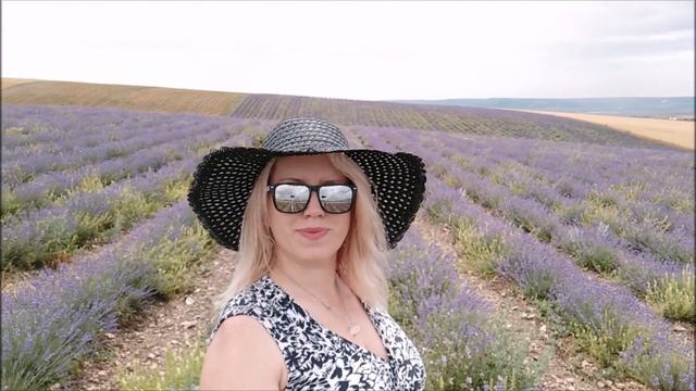 Крым. Прогулка по лавандовым полям в Тергеневке смотреть онлайн