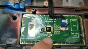Lenovo G570 - Touchpad repair. Very weird problem
