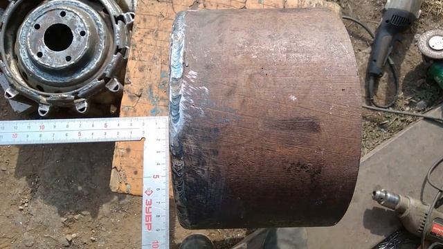 Делаю новые приводные звёзды для гусеничного вездехода. смотреть онлайн