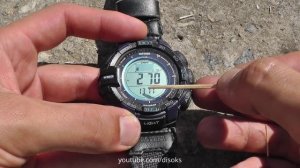 Обзор трекинговых часов Casio ProTrek PRG-270-2D
