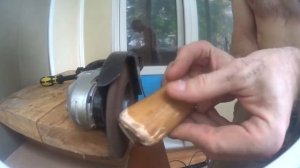 Точильный станок из болгарки.