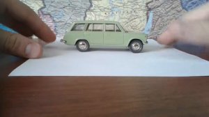 Обзор масштабной модели ВАЗ 2102.