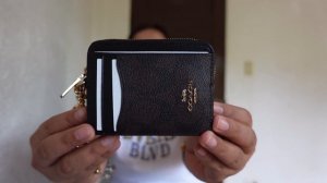 Which is better?! Coach Mini Skinny ID Case or Coach Zip Card Case | Review and Comparison