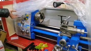 cjm280 токарный станок, отзыв, распаковка.