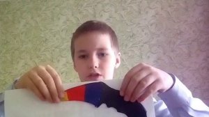 Как сделать нож из бумаги!!!