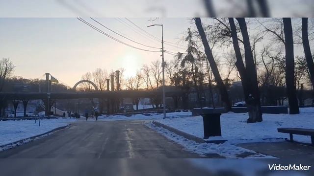 ЧЕРЕЗ ТРУХАНОВ ОСТРОВ ПЕШКОМ❄ПРОГУЛКА В  ЦЕНТРЕ КИЕВА