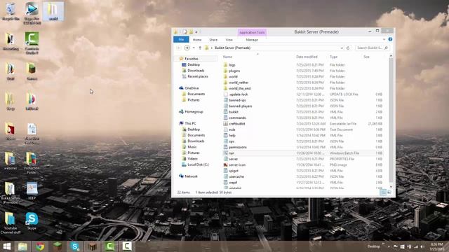 How to install a Minecraft Bukkit server spawn [1.8] смотреть онлайн