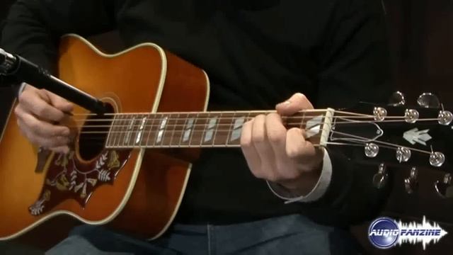 Gibson Hummingbird Pro Acoustic-Electric Guitar смотреть онлайн
