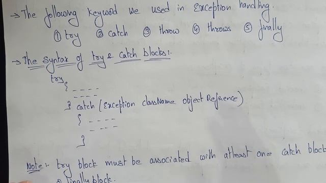 Exception Handling in Java| lec 67| Java Tutorial| Bhanupriya смотреть онлайн