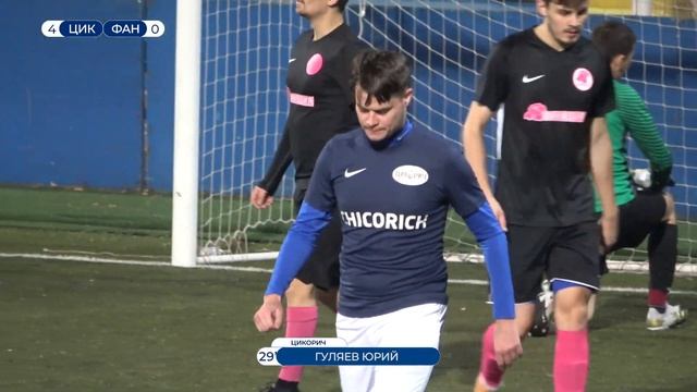 Чемпионат СПб по футболу 8х8. «Цикорич» - «Фантазия» 6:1 смотреть онлайн