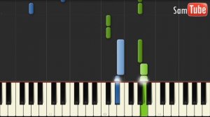 Shakira - Dare (La La La) Tutorial (How To Play On Piano)