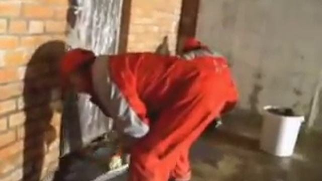 Нанесение материала ЛАХТА эластичная гидроизоляция двухкомпонентная смотреть онлайн