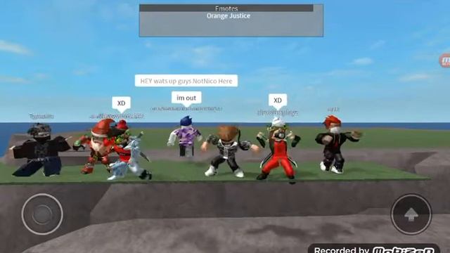 Orange Justice Dance In ROBLOX смотреть онлайн