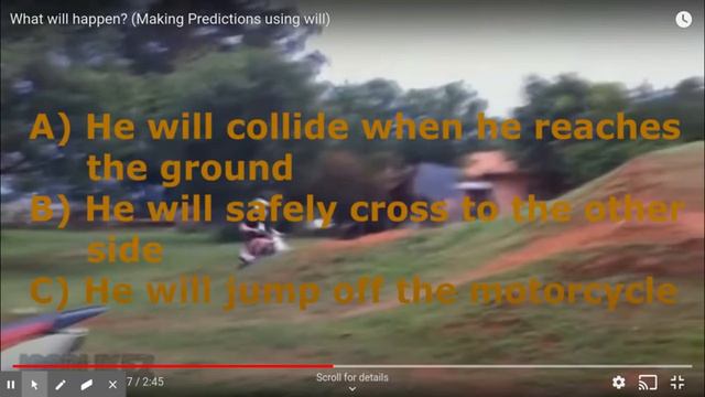 What will happen? Predictions game