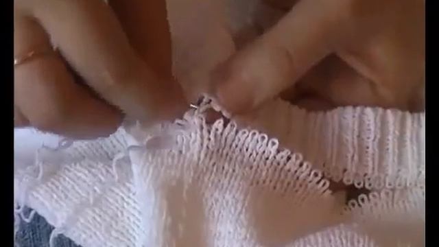 Как укоротить связанное изделие. смотреть онлайн