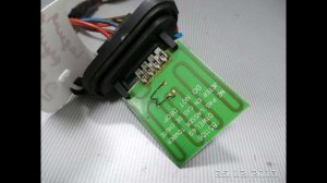 Ремонт печки рено лагуна. Резистор оборотов.