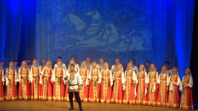 ОМСКИЙ ХОР. ЗИМНИЕ СИБИРСКИЕ ЗАБАВЫ-видео-14