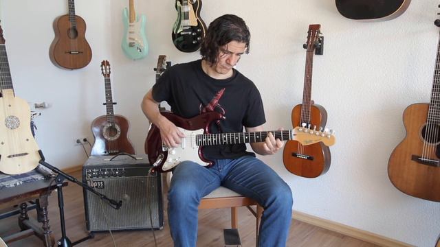 Fender American Standard Stratocaster 1989 - amazing electric guitar смотреть онлайн