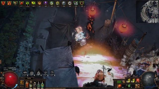 Infernal Blow Hollow Palm Raider - Wave 20 Simulacrum with double boss смотреть онлайн