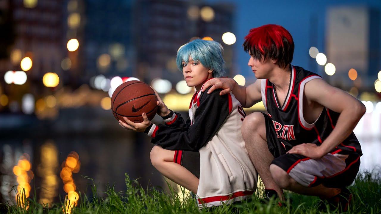 Canon RF 50mm f/1.2 vs RF 85mm f/1.2 - фотосессия косплей Kuroko no Basket в Калининграде